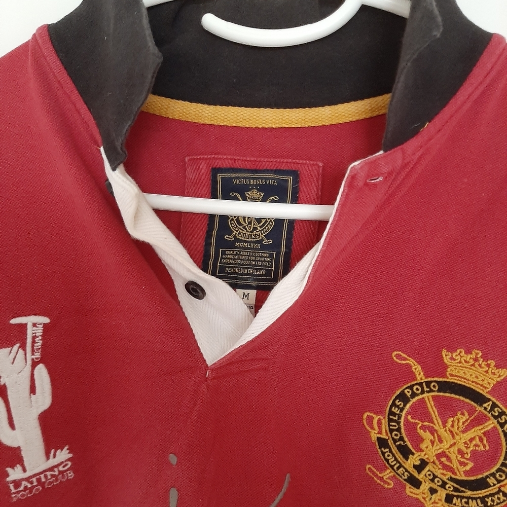 Joules Medium latino polo club polo shirt - Picture 3 of 11